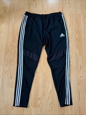 Adidas Track Pants with mesh side stripes